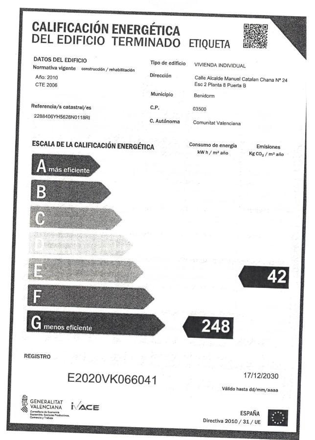Gemelos Levante Beach Apartments 貝尼多姆 外观 照片